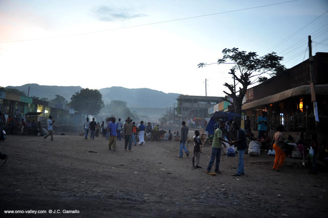 Atardecer en Arba Minch